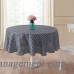 August Grove Danh Round Plaid Fabric Tablecloth AGTG3180